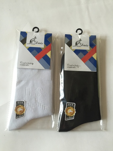 Polyester Cotton Kangaroo Men‘s Business Casual Socks a