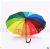 Straight Rod 56*12K Rainbow Umbrella Advertising Umbrella Wholesale Custom 5604 Umbrella Authentic Manufacturer