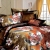 cheap price 3d polyester customed bedding sets to south american