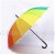 Factory Direct Sales Umbrella Straight Rod 70*16K Rainbow Umbrella Advertising Umbrella Wholesale Custom Umbrella Authentic