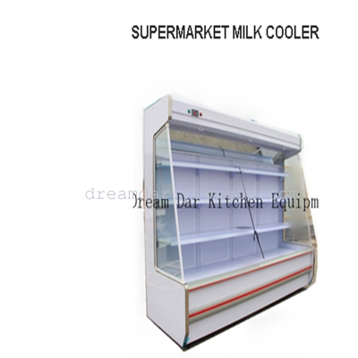 Supermarket milk refrigerated cabinet (can be customized size)
