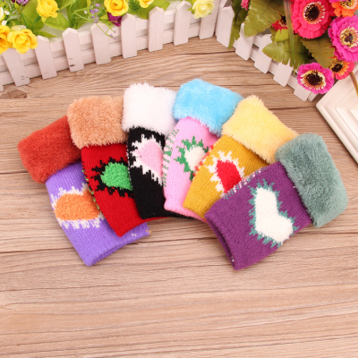 Winter gloves fashion cute flash love lady gloves mitts a computer manufacturers selling