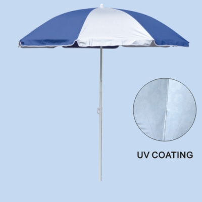 Wholesale 1 m 8 Polyester, Advertising umbrella Beach umbrella and landscape stripe color Monochrome Sun umbrella