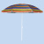 Wholesale 1 m 8 Polyester, Advertising umbrella Beach umbrella and landscape stripe color Monochrome Sun umbrella