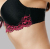 BlueRose BlueRose Black style Jacquard 3/4 medium and Thick cup bra set