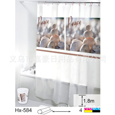 Large supply EVA PEVA environmental protective small curtain durable washable waterproof small curtain wholesale
