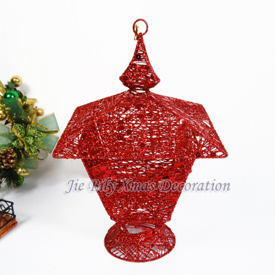 2015 Top Sale Metal Handicrafts Christmas Indoor & Outdoor LED Light lamp Base Christmas Decoration