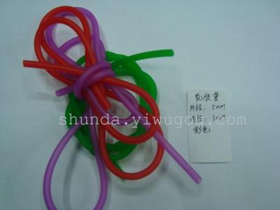 The experimental tube SD2013-19 of latex tube and rubber tube