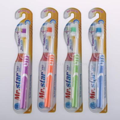 Factory direct selling foreign trade 4 color toothbrush 331
