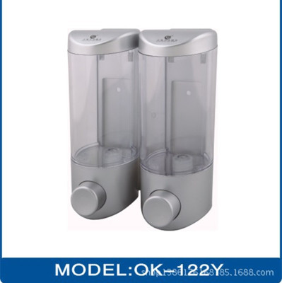 Where the luxury hotel supplies 350ml silver transparent manual soap dispenser