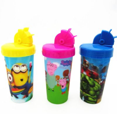 Seahorse cover 3D PP cartoon kettle for children can be customized