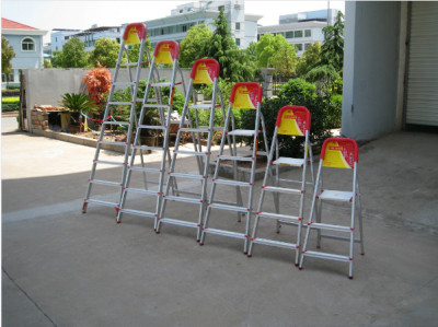 Aluminum Alloy Ladder, Aluminum Alloy Herringbone Elevator, Ladder, Aluminum Ladder, Trestle Ladder