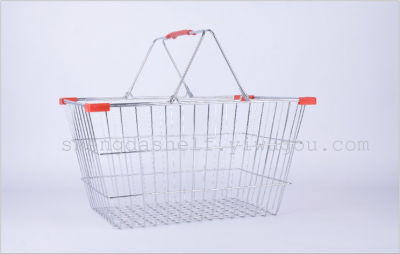 Metal shopping basket, shopping basket, shopping basket, shopping basket