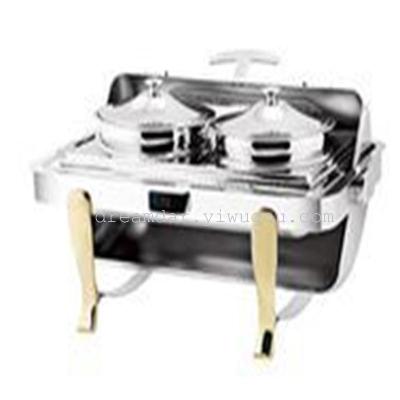 Gold Square buffet soup furnace temperature control visual / ground water factory direct