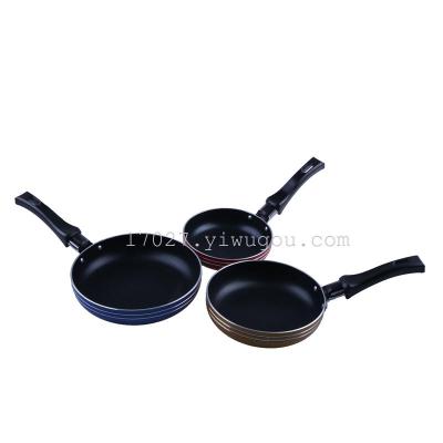 Non-stick pan with square handle mini pan gas for general purpose