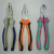 Wire Cutter Pointed Pressure-Resistant Pliers Tiger Pliers Iron Wire Cutting Slanting Forceps Double Color Handle Mini Pliers Binding Cable Hardware Tools