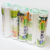 Ten Yuan Store Boutique Supply Green Rhyme PE Food Freshness Protection Package Self-Adhesive Plastic Wrap 5pc Freshness Protection Package