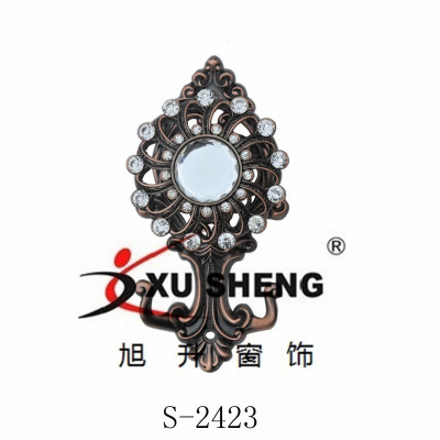 Diamond hook, alloy hook, hook, European hook, curtain hook, coat hook, wall hook