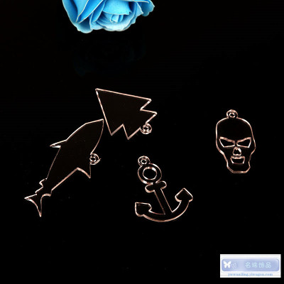 Acrylic transparent crystal pendant Pendant DIY children hand beaded jewelry accessories