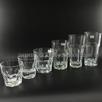 The glass glass cup whisky beer cup Ocean Star cup