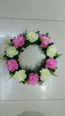 10 Head Dahlia Garland