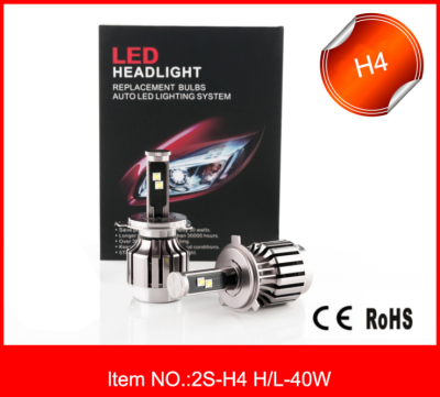 Rongsheng Car Supplies New Generation Led Auto Headlamps H4 with Fan Car Lights Car LED Lights