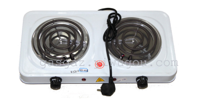 Electric furnace tube 6208B double head mosquito coil electric furnace 2000W.