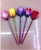 Korean Style Qixi Valentine's Day Wedding Artificial Rose Ballpoint Pen Craft Pen Wedding Pen