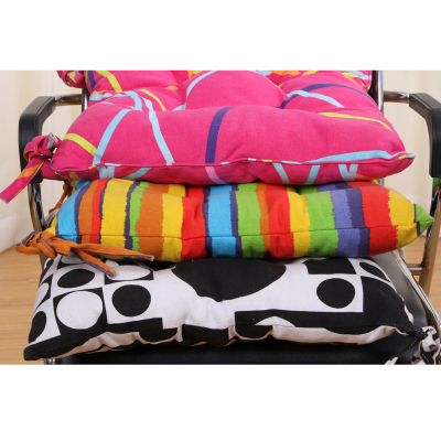 Canvas printing four buckle cushion sofa cushion pad chair stool pad