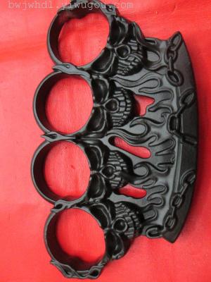 Wholesale and retail high-end outdoor martial arts self-defense refers to the spirits of four boxing buckle.