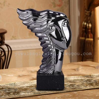 Gao Bo Decorated Home Electroplating the abstract art furnishing home decoration crafts