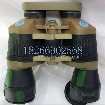 Factory direct 7X50 double tube telescope, single and double optical glass, all kinds of style