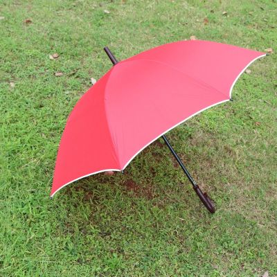 Double advertising umbrella long - pole umbrella spray cloth