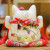 Japan's 8 \\\"cherry blossom season lucky cat ceramics