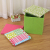 Color Oxford Cloth Storage Stool Storage Bucket Home Can Sit Folding Storage Box