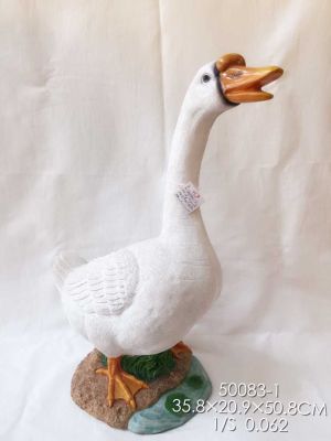 Simulation of goose resin handicraft ornaments