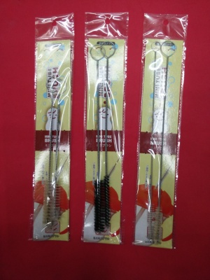 Straw brush, mini brush, tube brush machine bristle brush cup brush. Bottle brush.