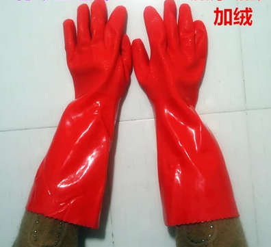 Genuine East Asia 802F-40 extended home warm waterproof and waterproof anti oil gloves