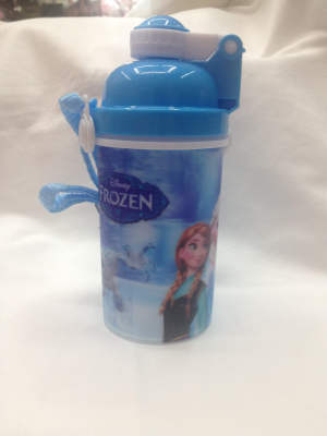 Disney water cup frozen children's water cup 3D water cup