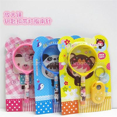 Compass magnifier wholesale stationery set.