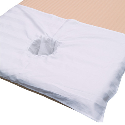 Zheng hao hotel provides massage cloth massage towel beauty sheets open hole digging hole massage sheets