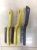 Yellow Handle Wire Brush Plastic Handle Brush