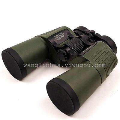 Wholesale supply binocular 10X50 low light level night vision HD telescope non infrared