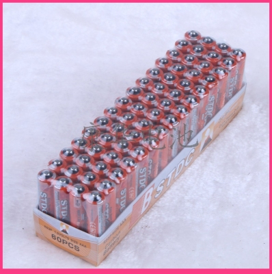 AAA BSTDC 7 battery simple packaging of carbon battery