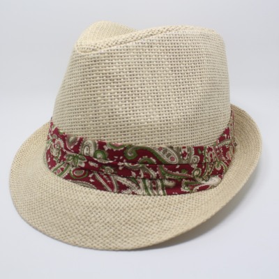 Folk style hat cap and jazz bandage monofilament grass spring colorful hat