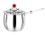 Stainless Steel Western Soup Pot Milk Pot American High Pot Gift Export Pot Set