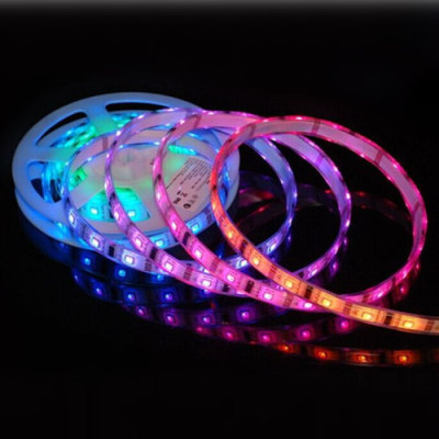 12v5050 Magic Color LED Light Strip 150 Lights Running Water Horse Running Light Strip