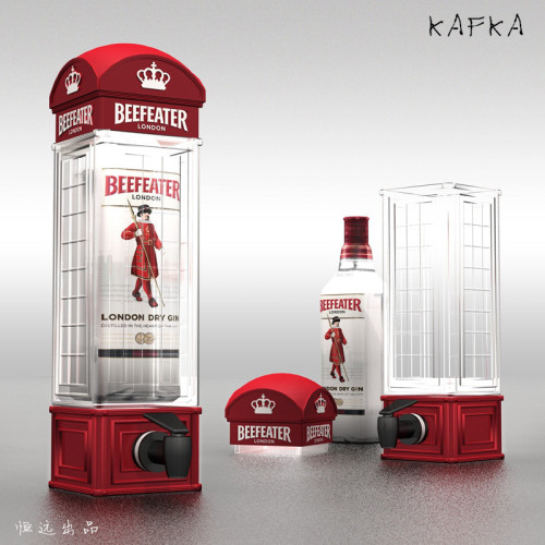 creative telephone booth wine distributor beer machine postal cylinder wine distributor beverage machine
