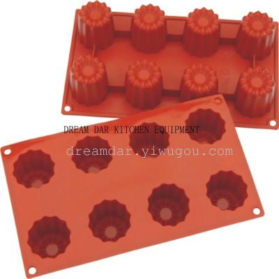 8 with silicone film (flowers) factory direct oven hotel supplies