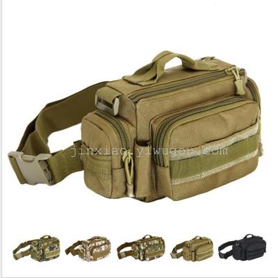 The outdoor pocket tactical chest pack Crossbody Bag men riding pocket camera